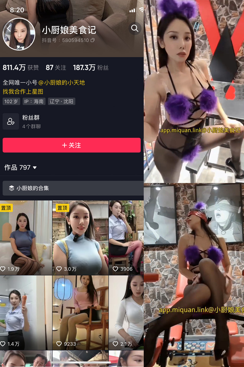 小厨娘美食记 微密圈照片资源下载  NO.030期 【2V】最新至：2023.11.17